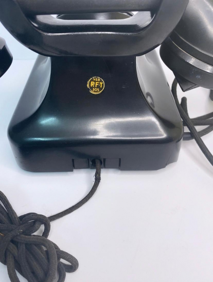 ANTİKA/RETRO SİYAH EV TELEFONU RFT